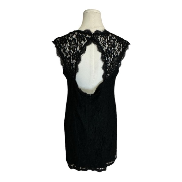 ADRIANNA PAPELL Black Lace Sheath
Dress Mini‎ Wedding Party Cocktail size 12 12P - Picture 7 of 10